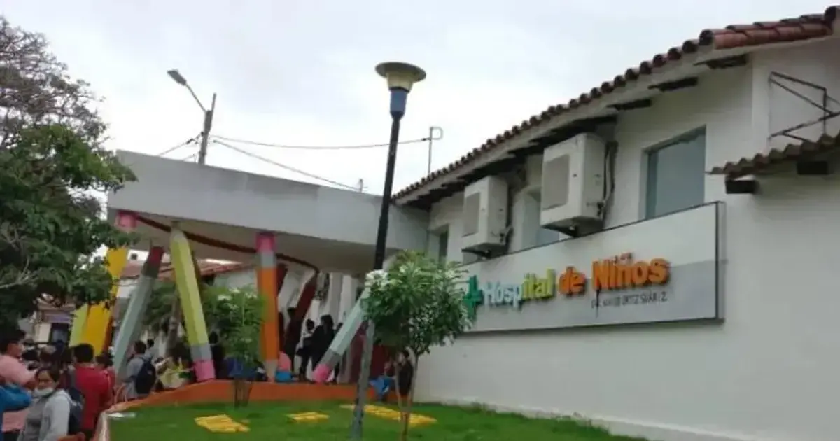 Los niños están hospitalizados en Santa Cruz.