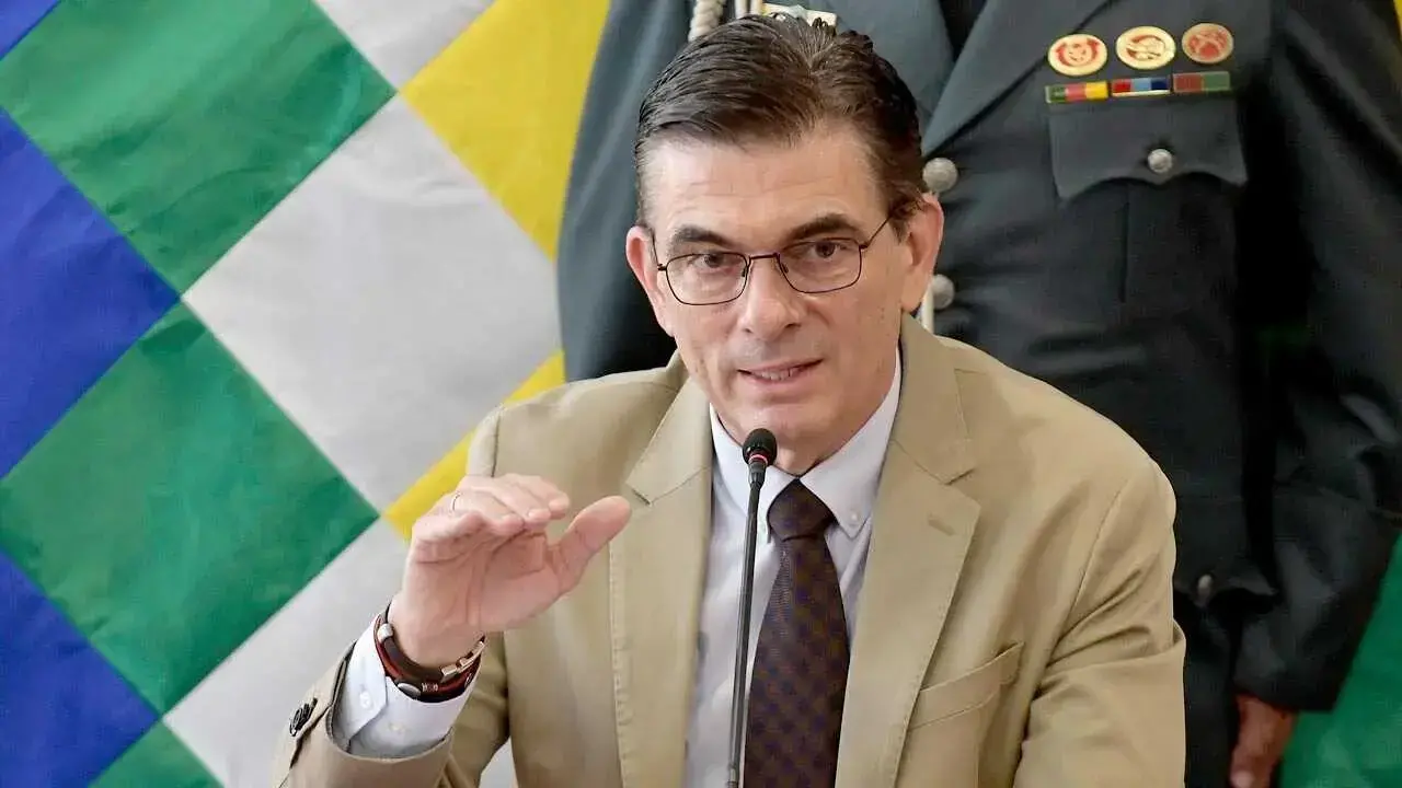 El presidente del Estado, Rodrigo Paz.