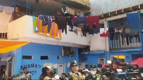 Una sección del penal de San Pedro.