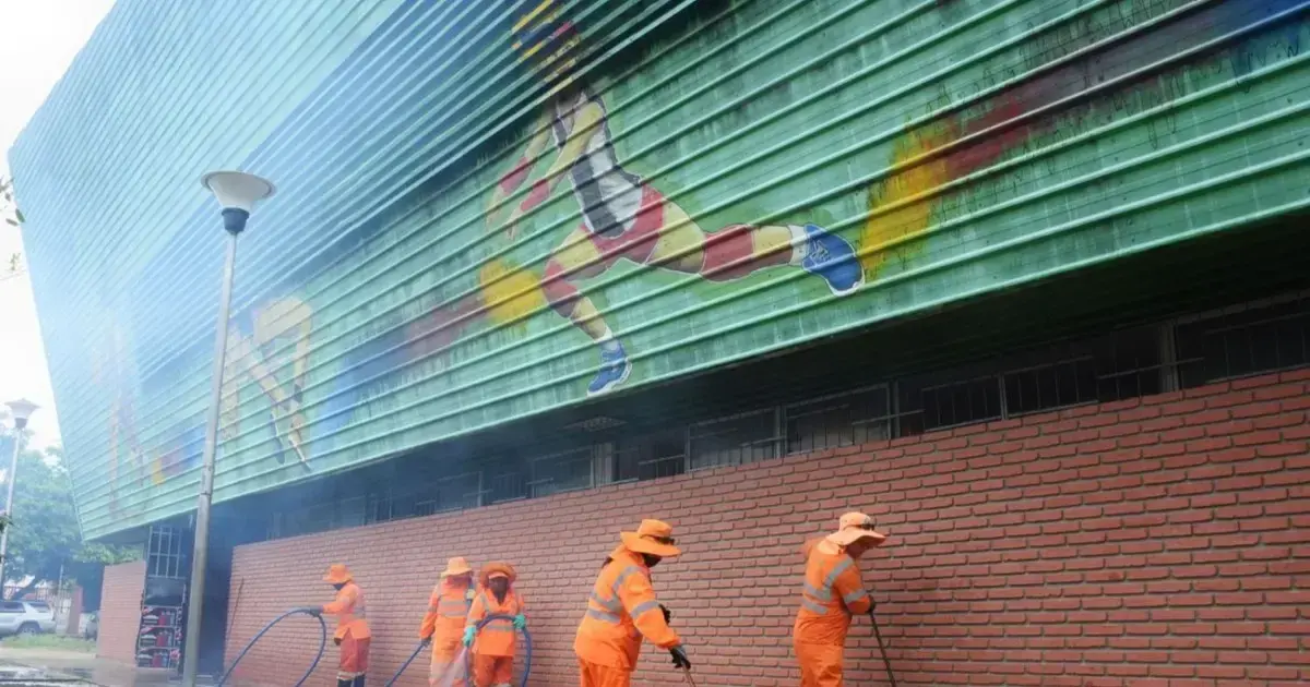 Limpieza de coliseos