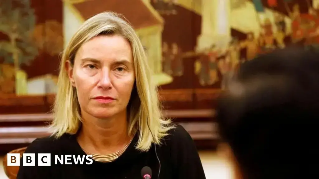 Federica Mogherini fue la principal diplomática de Europa de 2014 a 2019.