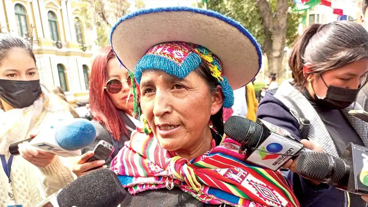 La exdiputada Lidia Patty Mullisaca.