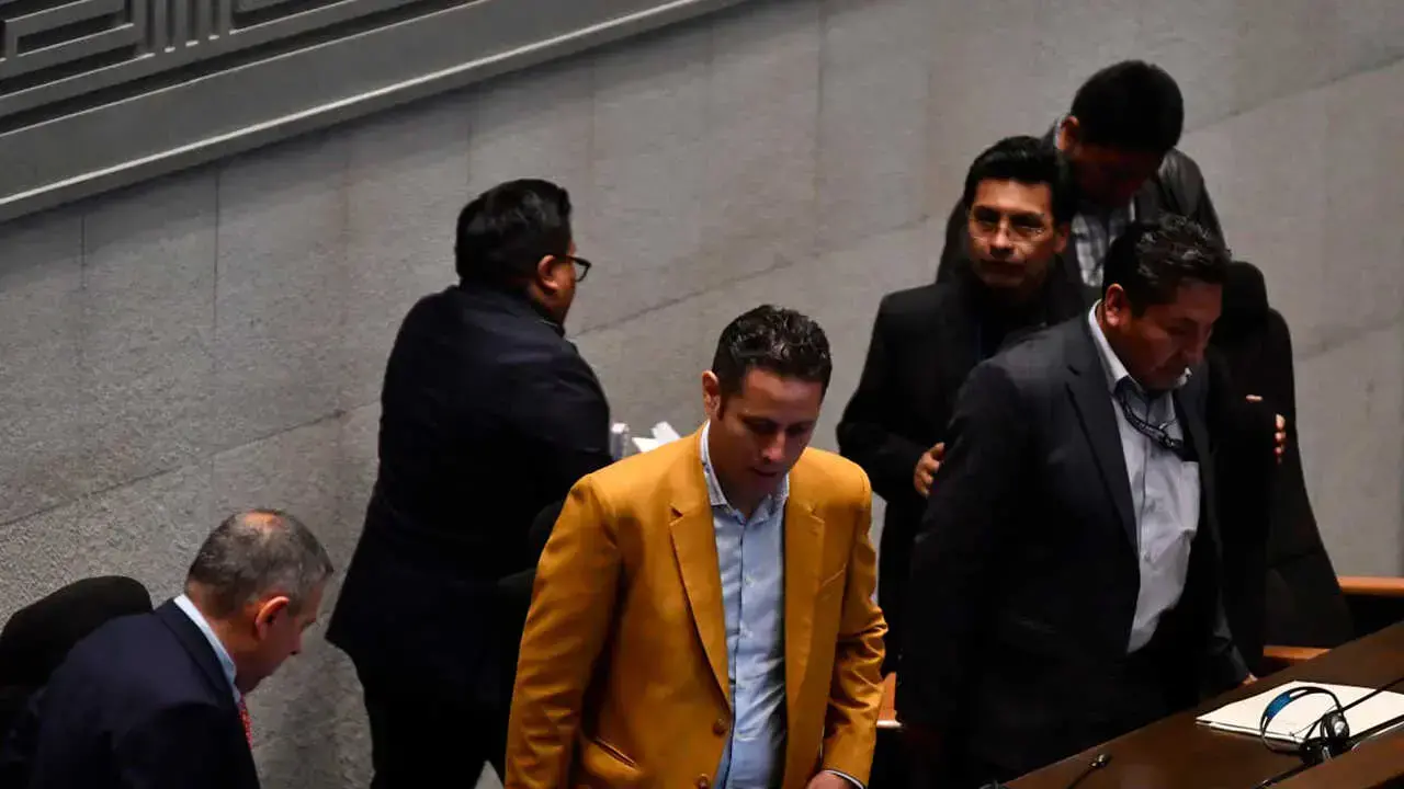 Sesión de la ALP tras aprobar la convocatoria a elección de vocales.