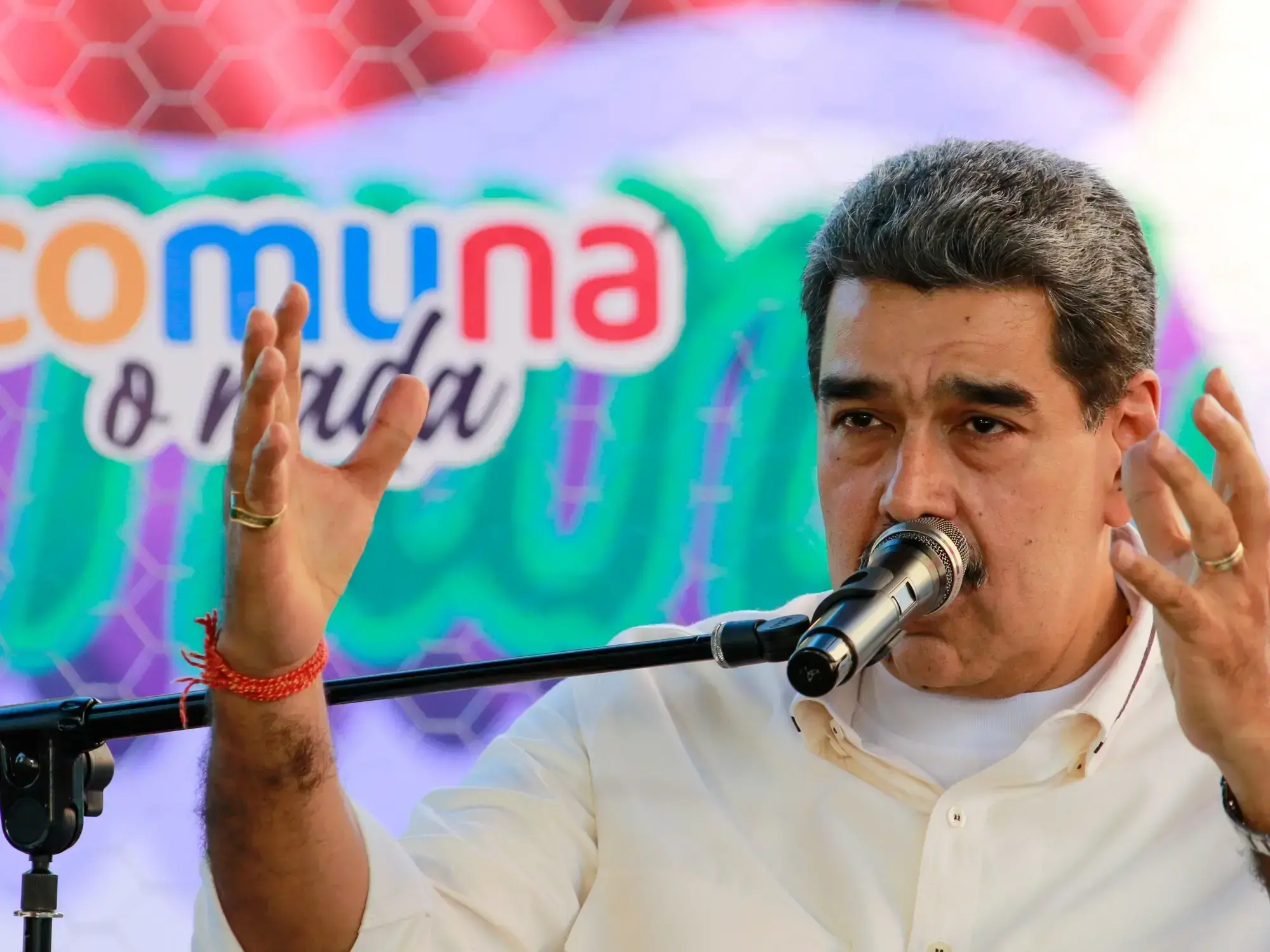 Marco Rubio y Donald Trump en una reunión de gabinete en la Casa Blanca.