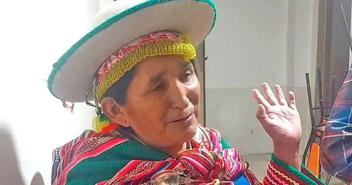 La exdiputada del MAS, Lidia Patty