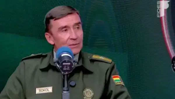 Comandante de la Policía Boliviana, Mirko Sokol, en Radio Fides.