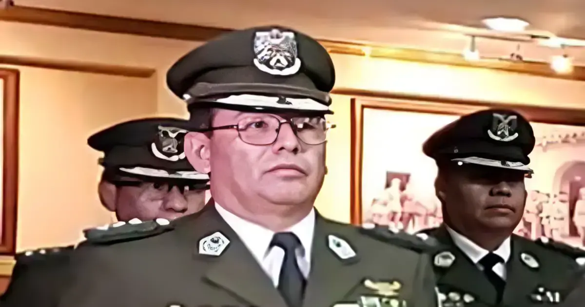 El nuevo comandante de la Policía de La Paz, Juan Amílcar Soto Peña.