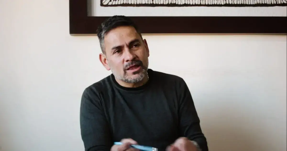 El abogado Héctor Castellón, defensa de Marco Antonio Aramayo.