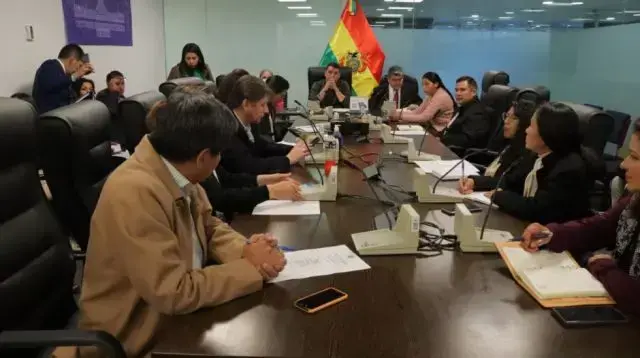 Una sesión pasada del Comité de Planificación.