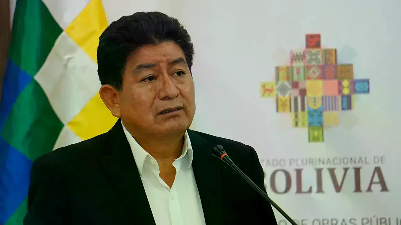 El exministro de Obras Públicas, Edgar Montaño.