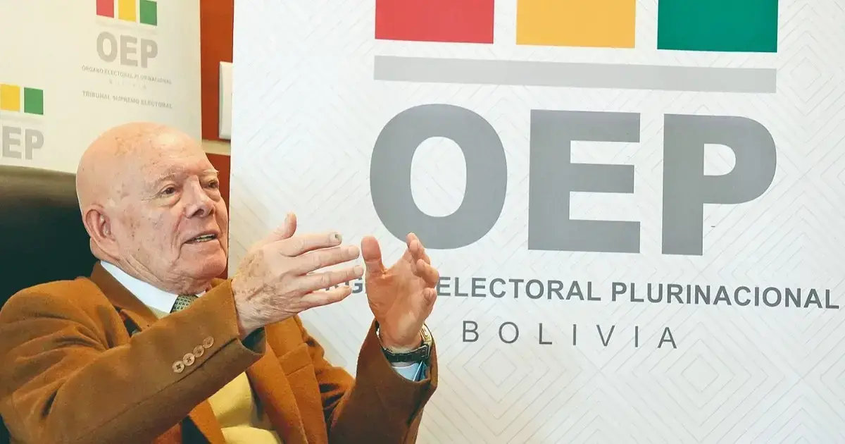 Óscar Hassenteufel, presidente del Tribunal Supremo Electoral.