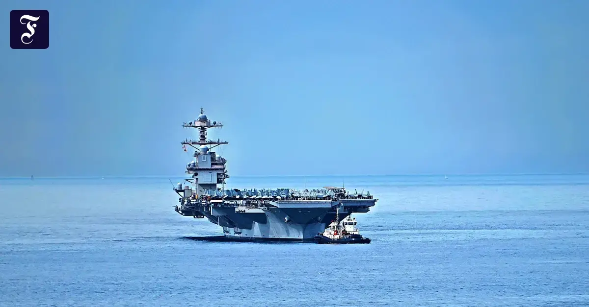 El portaaviones Gerald R. Ford, equipado con el nuevo sistema de catapulta.