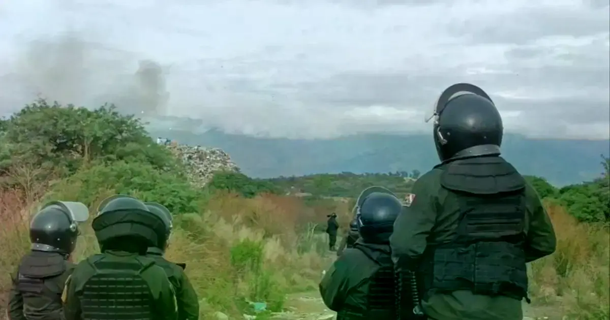 Se registró un enfrentamiento en Colcapirhua durante el desbloqueo