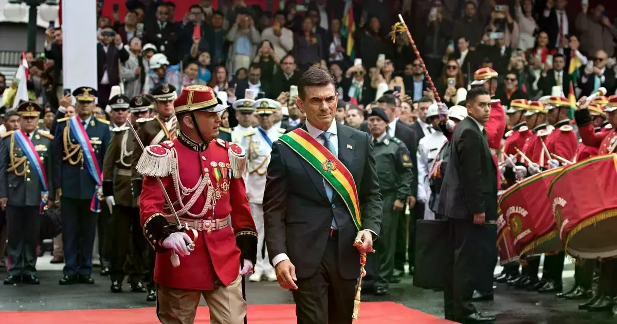 Rodrigo Paz, presidente de Bolivia