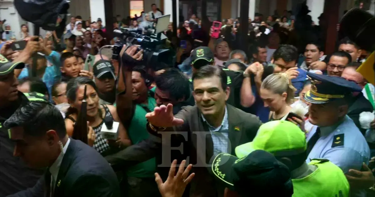 Rodrigo Paz se encuentra en Cotoca