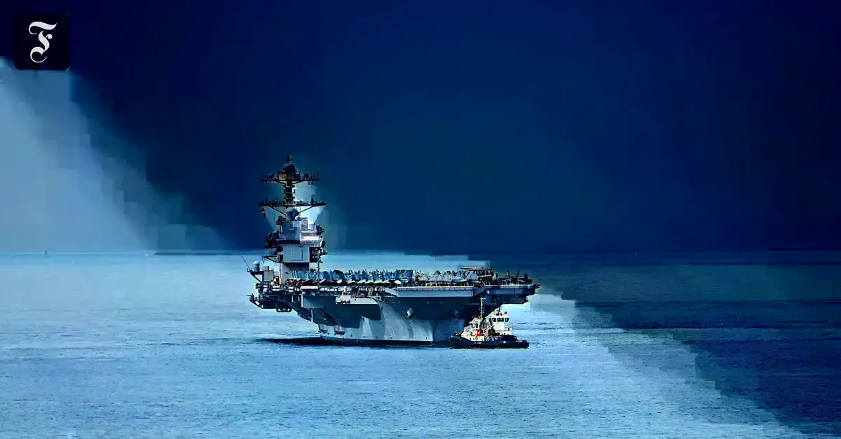 El portaaviones Gerald F. Ford