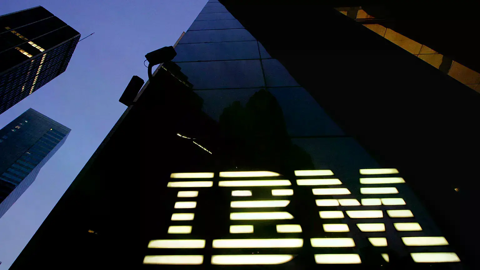 La oficina de IBM en Nueva York, cuatro de noviembre de 2005.