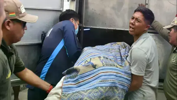 Uno de los muertos producto del desbloqueo.