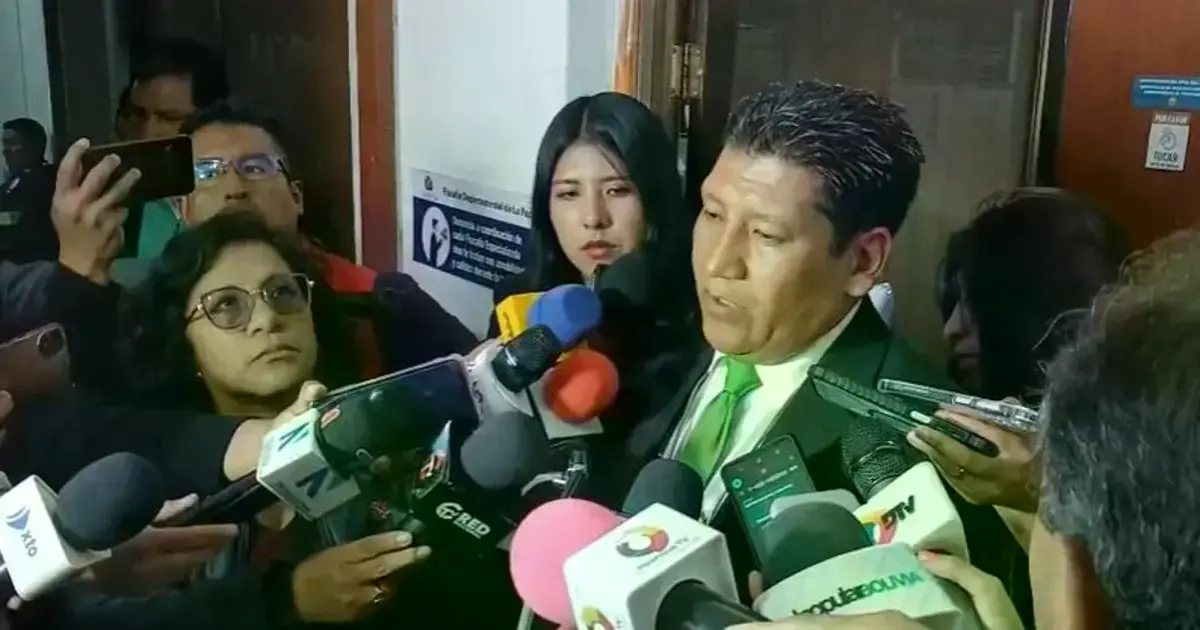 Cintia Contreras, esposa del exgerente de Emapa Franklin Flores.