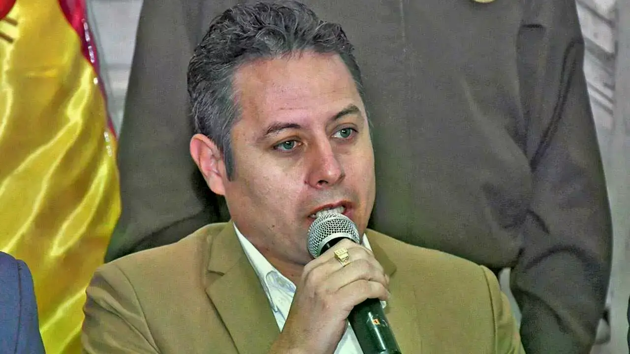 El vicepresidente Edmand Lara.