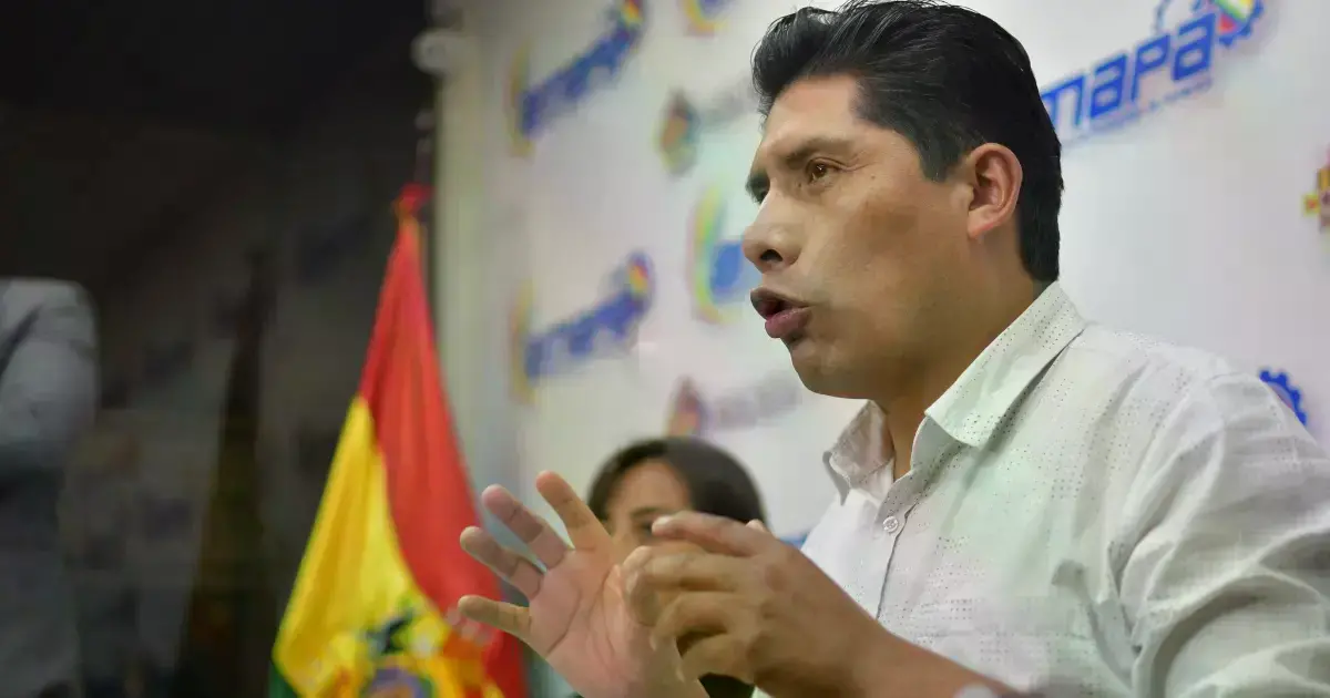El exgerente de Emapa, Franklin Flores
