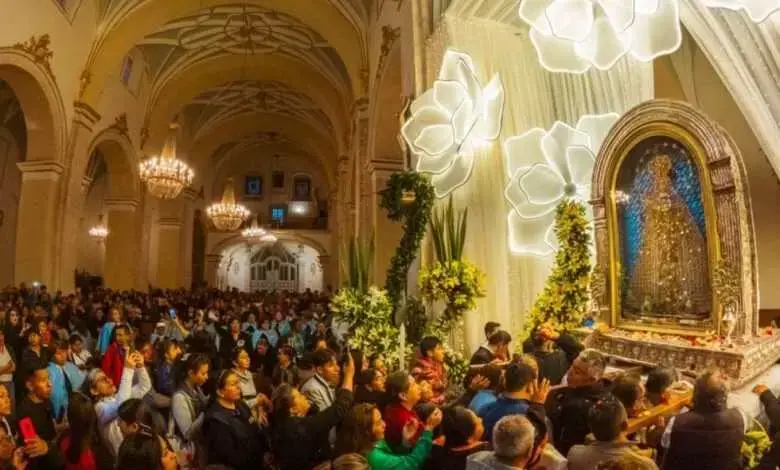 La festividad de la Virgen de Guadalupe, en Sucre.