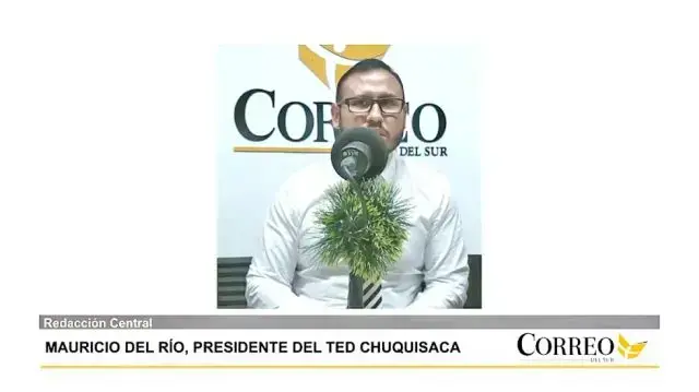 El presidente del TED, Mauricio Del Río.