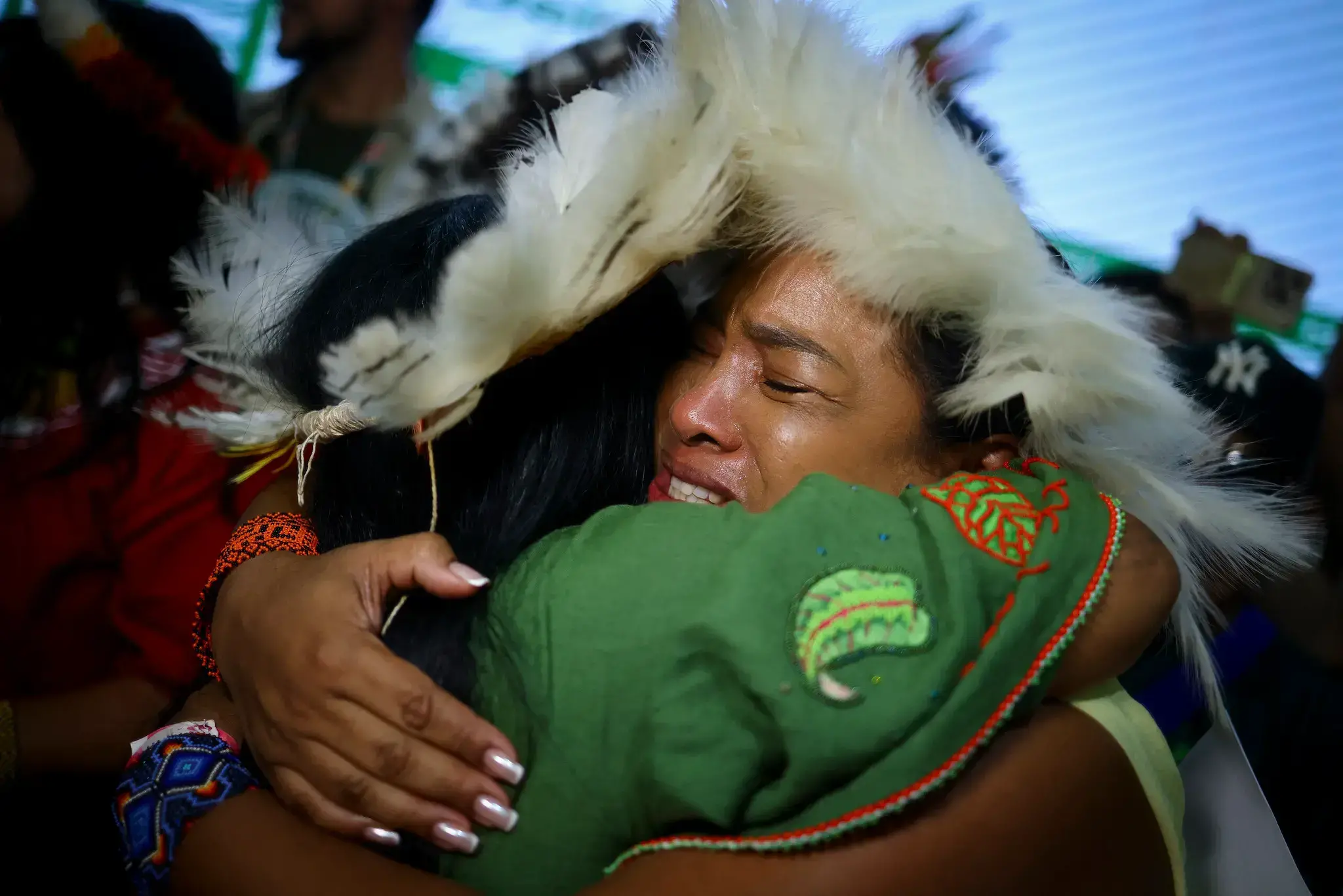 Sonia Guajajara, Ministra de los Pueblos Indígenas de Brasil, en la COP30.
