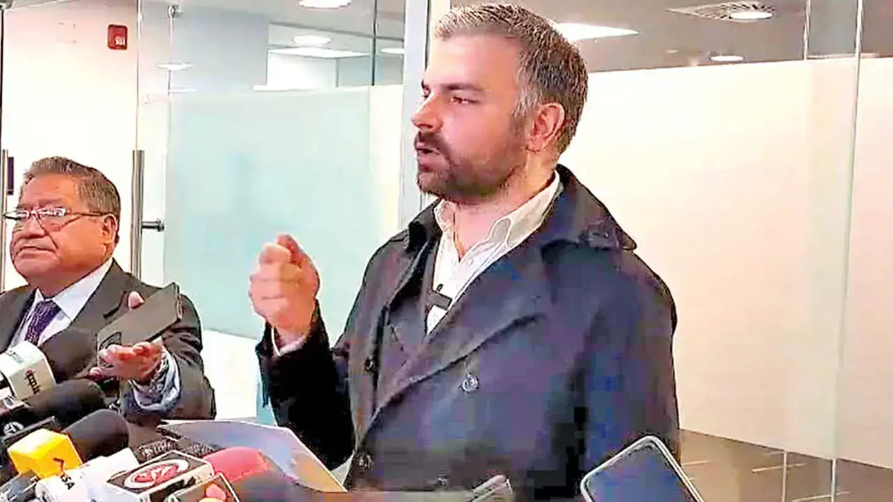 El senador de Libre José Manuel Ormachea.