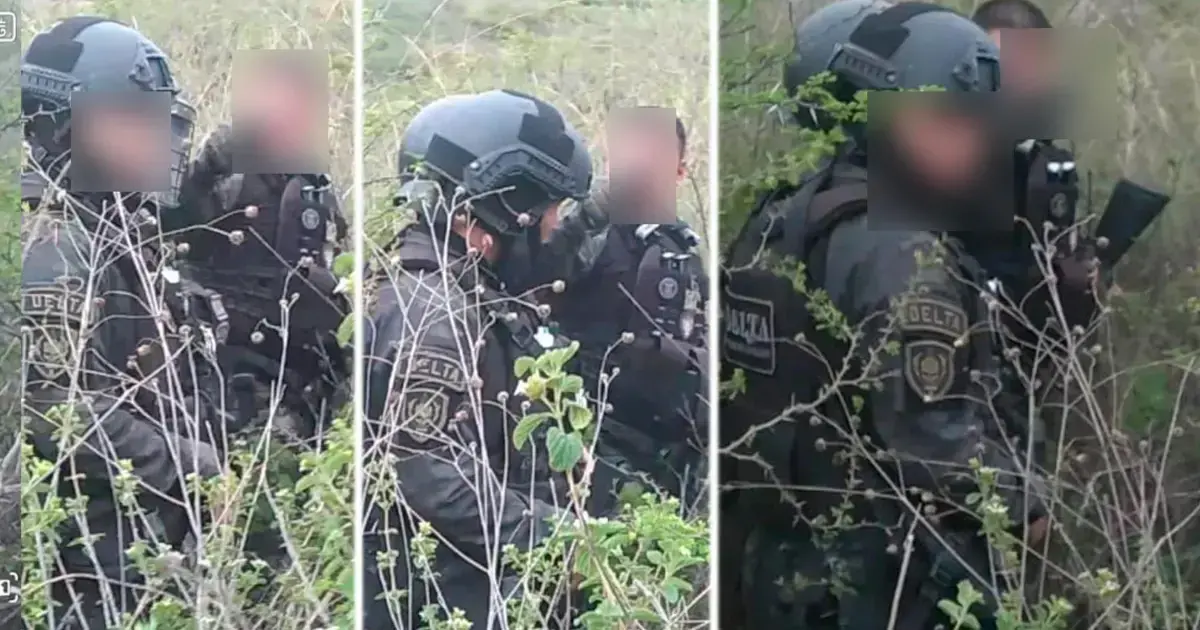 Los comunarios tomaron fotografías del policía acusado de disparar en Cotapachi.