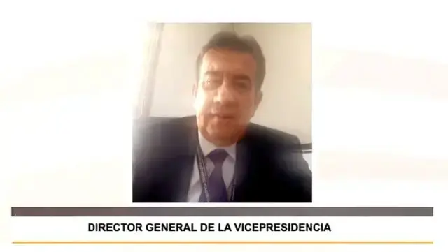 Jaime Soliz, director general de la Vicepresidencia.