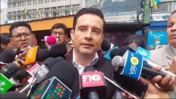 Captura de pantalla de la declaración del viceministro.