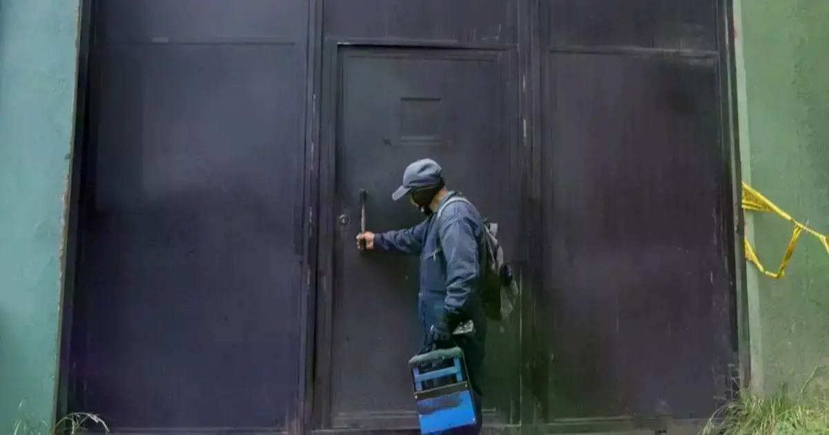 Edificio de la Fuerza Especial de Lucha contra el Crimen (Felcc) en La Paz