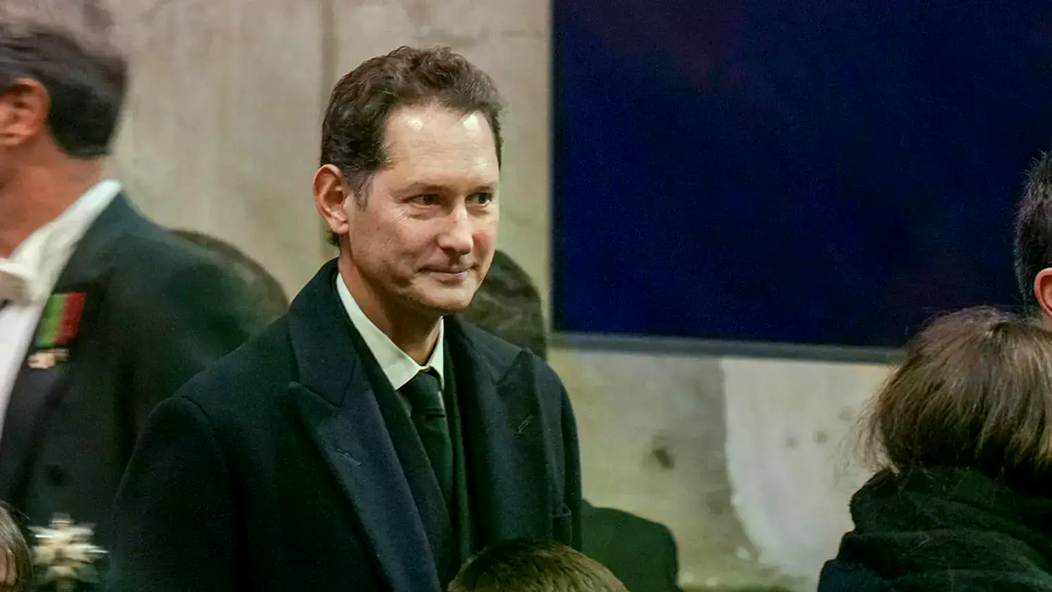 John Elkann, presidente de Exor, holding que controla el grupo editorial GEDI.