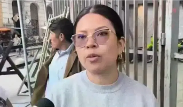 La diputada Diana Romero, esposa del vicepresidente Edmand Lara.