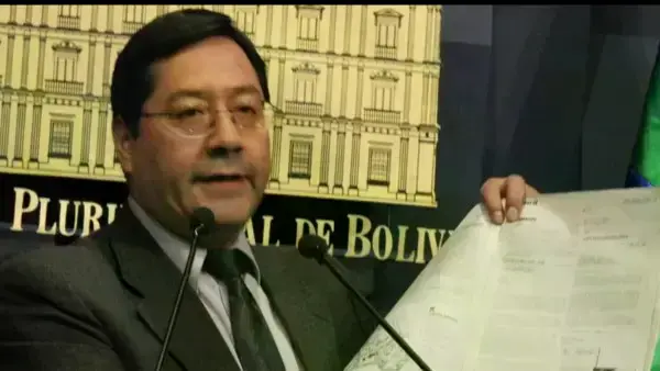 Luis Arce negó responsabilidad en el caso Fondo Indígena.