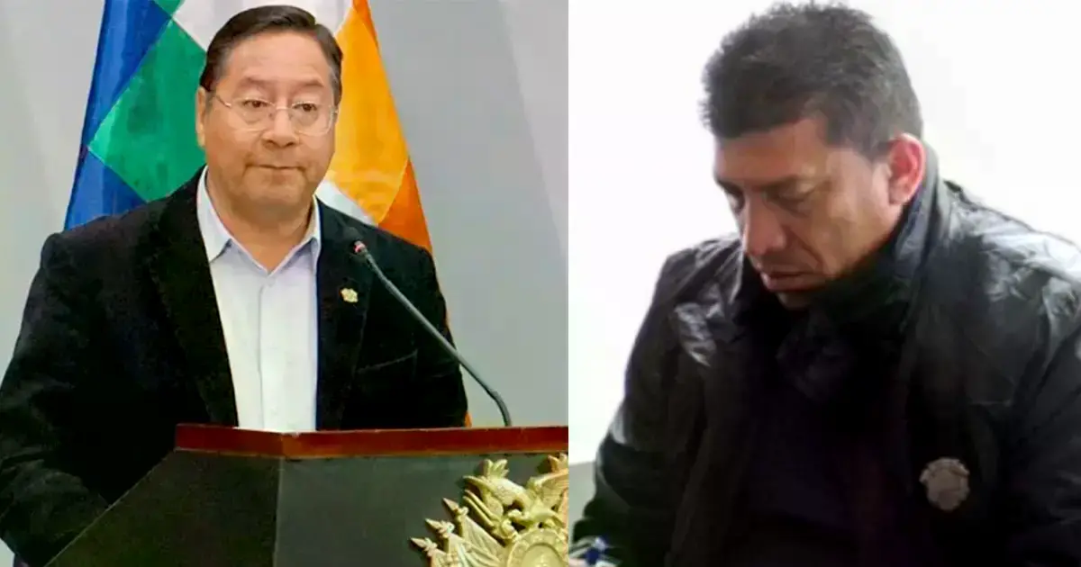 Luis Arce y Marco Antonio Aramayo.