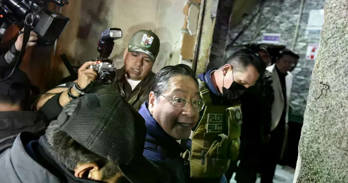 El expresidente de Bolivia, Luis Arce