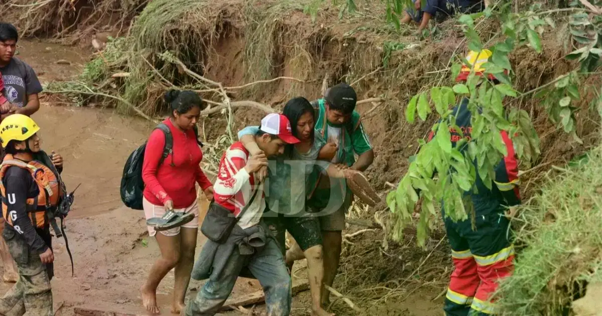 Los trabajos de búsqueda y rescate continúan en Santa Cruz