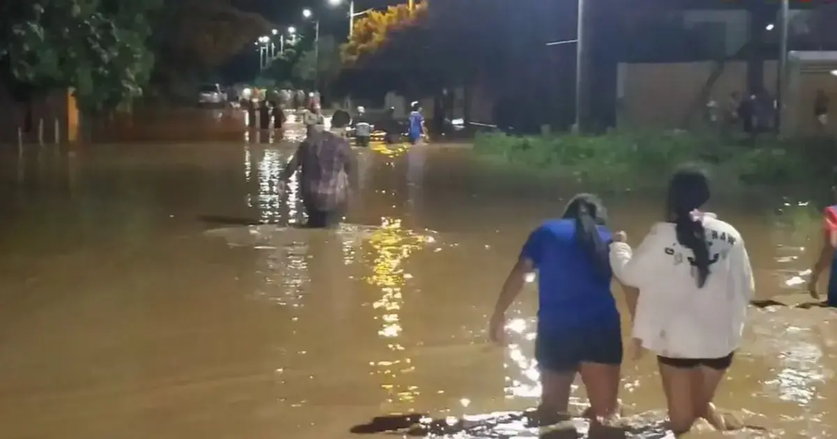 Inundaciones en Montero
