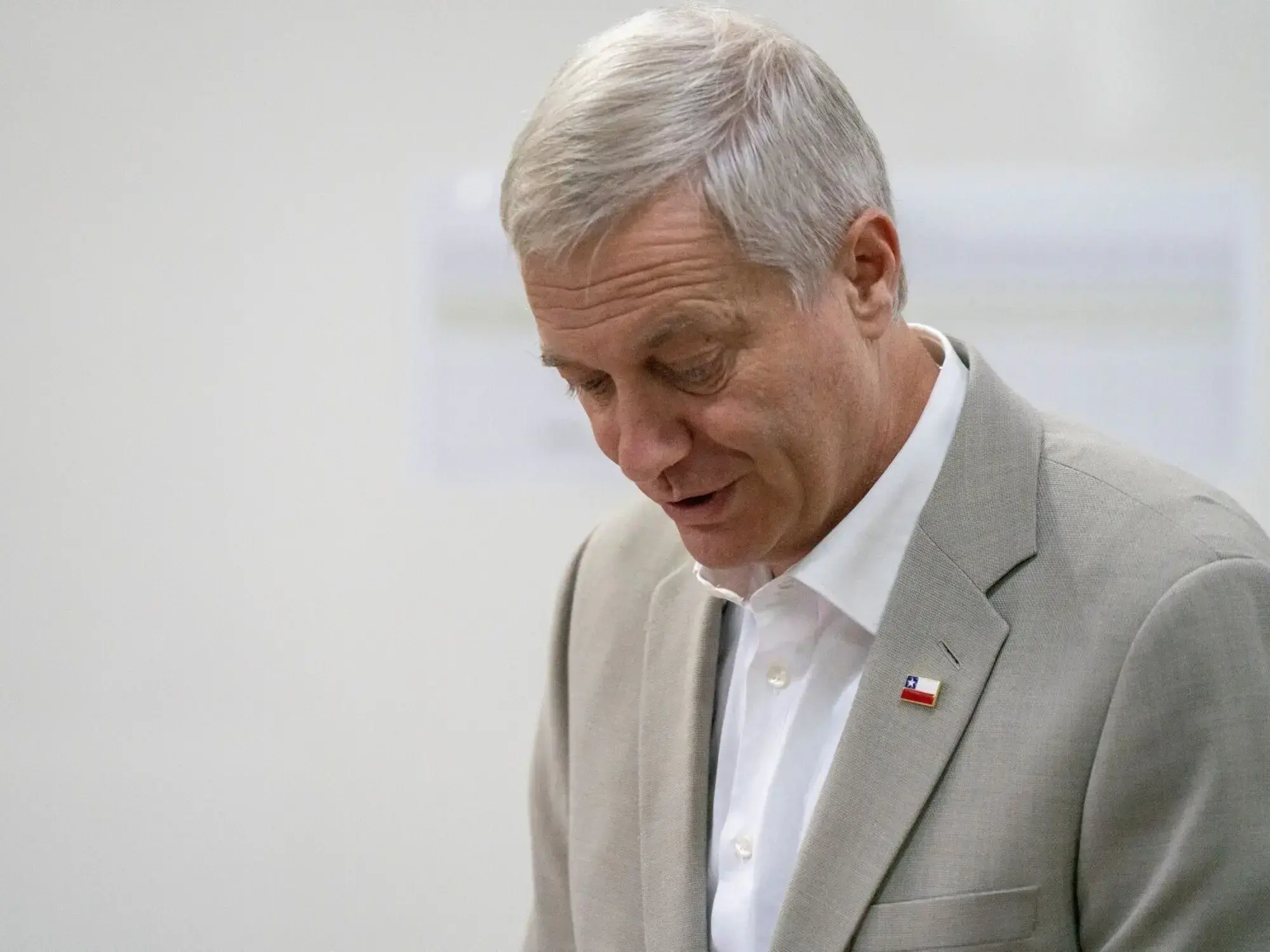 José Antonio Kast ante seguidores en Paine, cerca de Santiago.