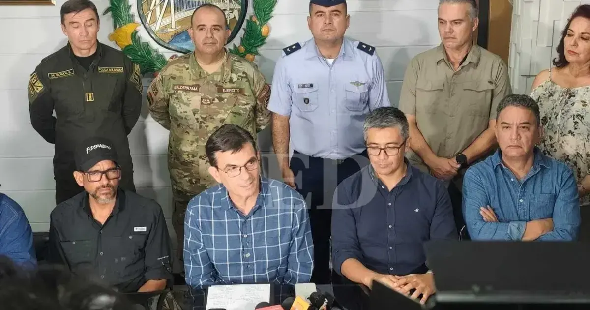 Rodrigo Paz llegó hasta El Torno para evaluar la situación