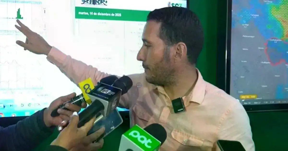 El director del Searpi, José Antonio Rivero, brindó un informe sobre los ríos en el departamento cruceño.