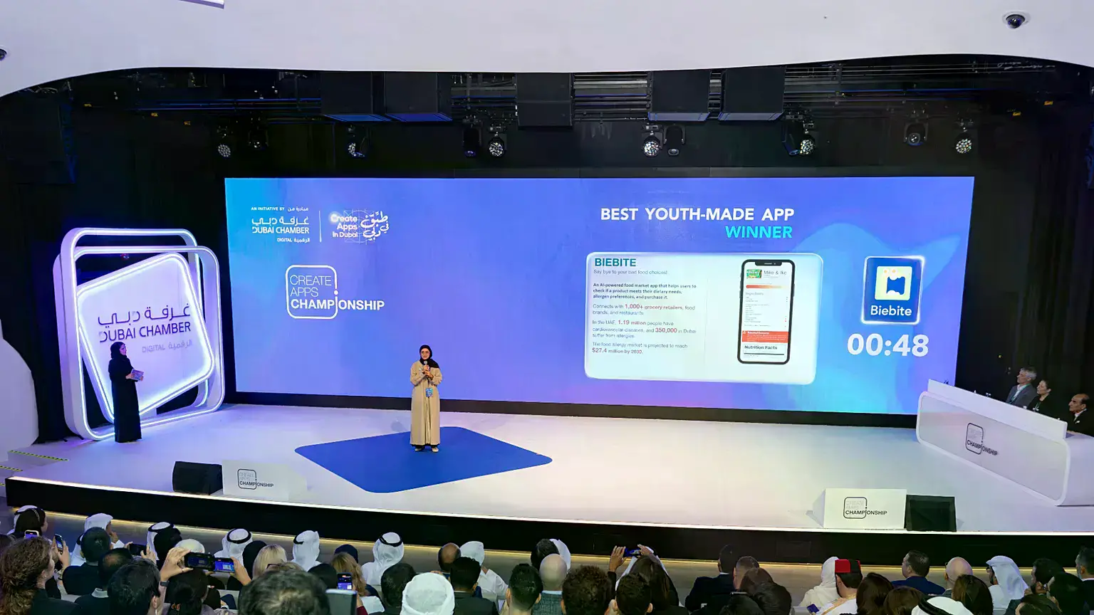 Logotipo o imagen promocional del Create Apps Championship.