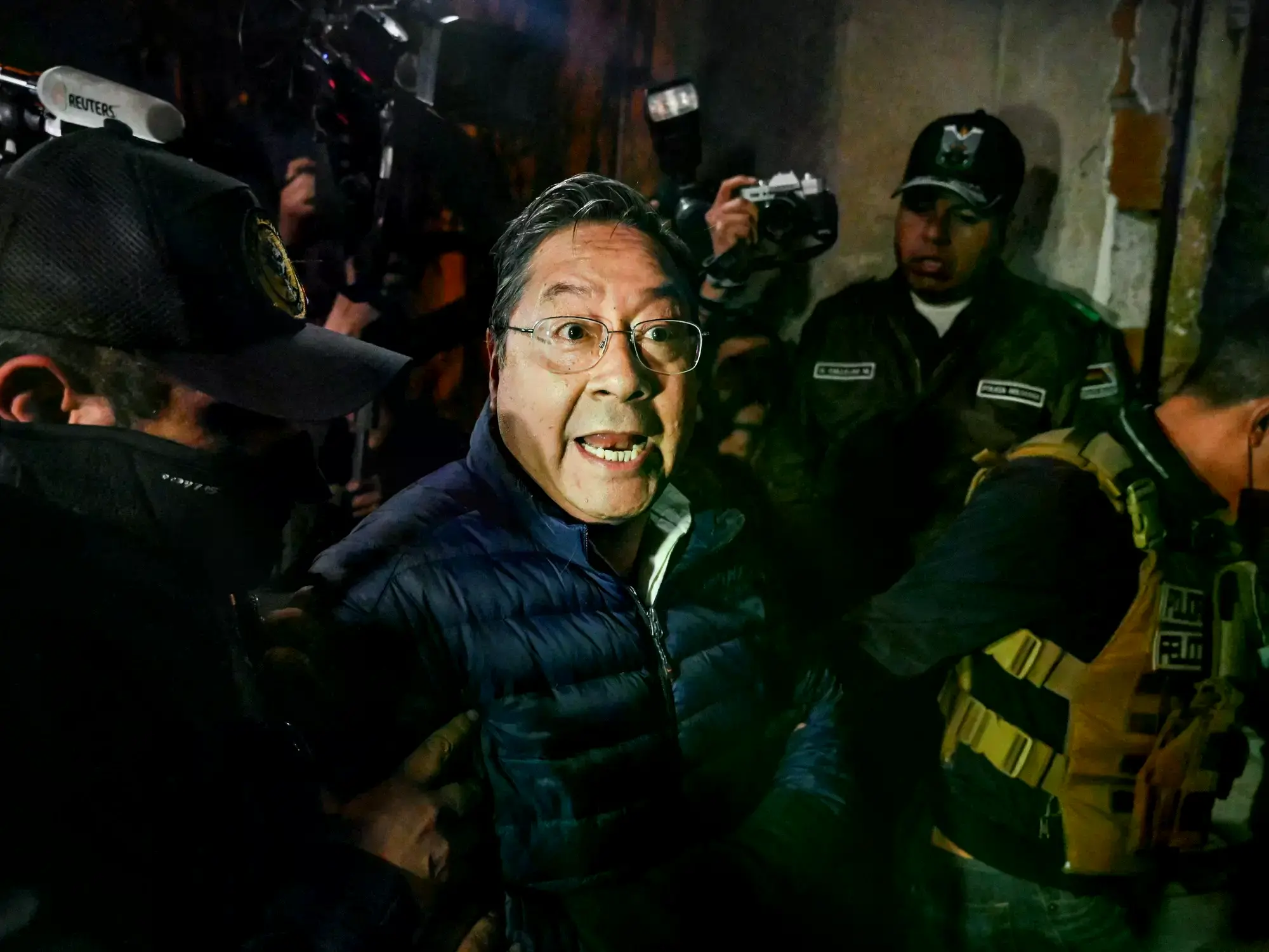 El expresidente de Bolivia Luis Arce (2020-2025) está recluido en una celda compartida.