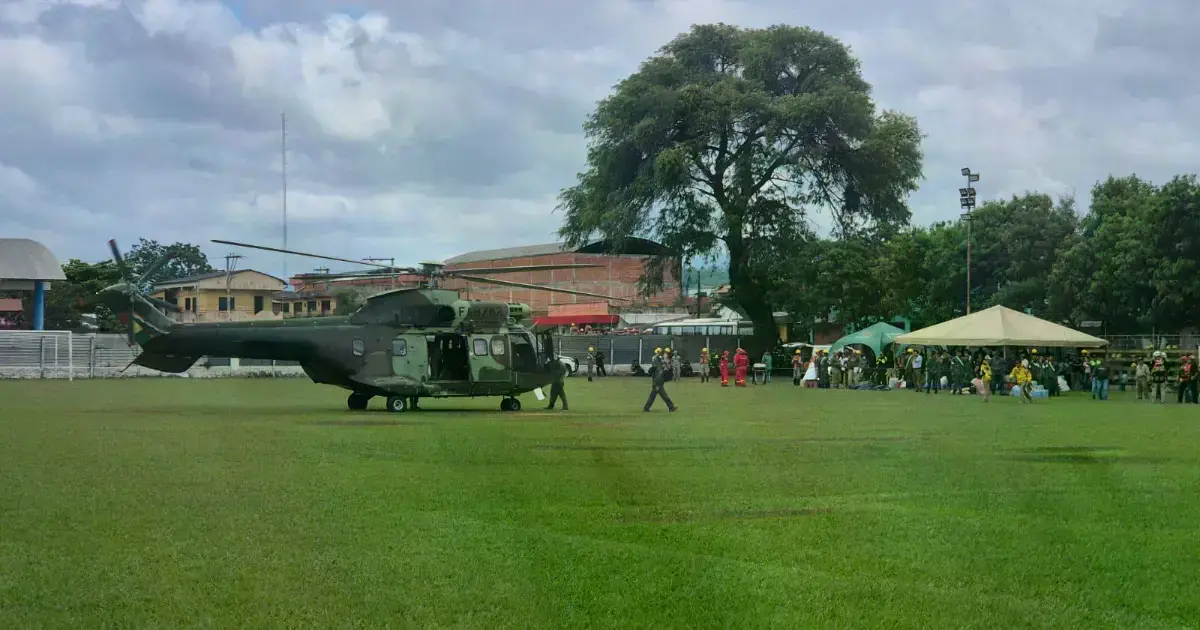 Operativos de rescate en El Torno.
