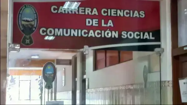 Ingreso a la carrera de Comunicación Social de la UMSA.