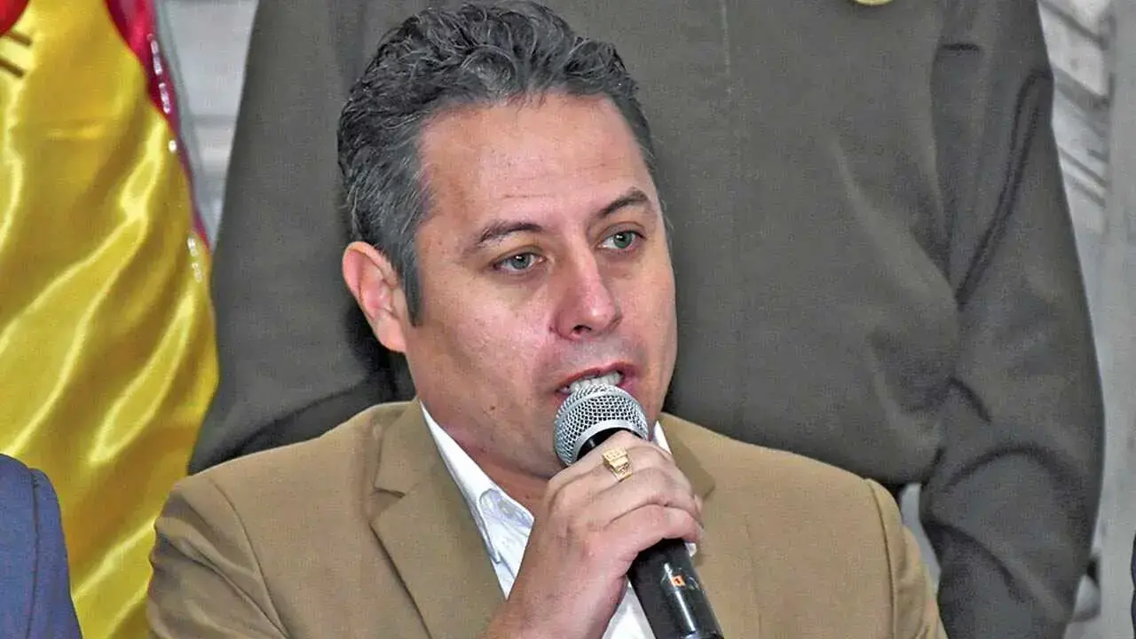 El vicepresidente Edmand Lara.