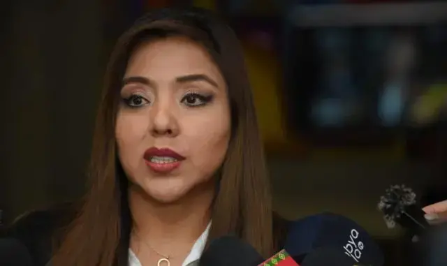 La exviceministra de Comunicación, Gabriela Alcón.