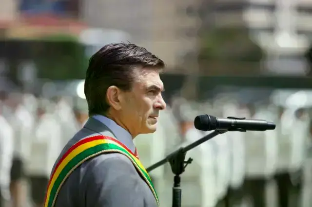 El presidente Rodrigo Paz.